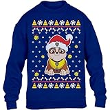PAW PATROL Pullover Jungen Ugly Christmas Rubble Weihnachtspullover...