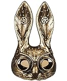 Boland 54538 - Halbmaske Steam-Bunny, Maske Steampunk, Timepunk, Hase,...