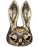 Boland 54538 - Halbmaske Steam-Bunny, Maske Steampunk, Timepunk, Hase,...