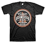 Gas Monkey Garage T-Shirt Custom Hot Rods Black-S