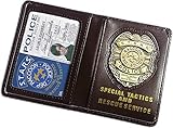 PoonStyling Resident Evil Biohazard S.T.A.R.S RPD Badge Holder Leather...
