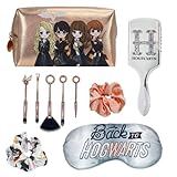 Harry Potter Beauty-Set, Enthält Hogwarts Haarbürste, Haargummis,...