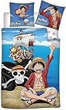 AYMAX S.P.R.L. One Piece Bedding Set 100% Cotton Duvet Cover 140 x 200...