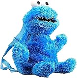 swirga Anime Sesamstraße Krümelmonster Plüsch Rucksack, 3D Cartoon...