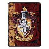 Harry Potter Micro Raschel Überwurfdecke, 117,8 x 152,4 cm, Battle...