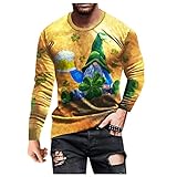 ODJOY-FAN Herren Hoodie Fleece Coole Sweatshirt Teddy-Fleece Pullover...