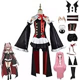 Anime Seraph of The End Krul Tepes Cosplay Kostüm Outfit Full Set...