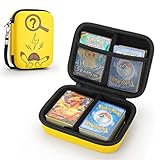Yinke Tasche Case für Pokemon Karten Sammel für bis zu 400+ Cards,...