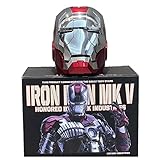 DROOS Marvel Avengers Metall Iron Man Helm MK5 Elektrischer...