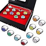 Daohexi Naruto Akatsuki Ringe Set, Ringe Anime Fingerring Cosplay...