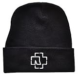 Rammstein Wollmütze schwarz, Offizielles Band Merchandise Beanie