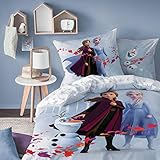CTI Frozen 2 · Bettwäsche-Set Disney`s die Eiskönigin 135x200cm +...