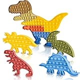 5 Stücke Xxl Dino Spielzeug Pop Dinosaurier Spiel Popits Fidget Toys...