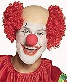 Boland 85986 - Perücke Clown mit Halbglatze