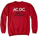 AC/DC - Herren-Pullover mit hoher Spannung und Schablone. Gr. XXXL,...