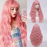 FVCENT 27 Zoll lange lockige Frauen Mädchen charmante synthetische...