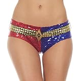Suicide Squad Harley Quinn Deluxe Sequins Panty (Medium)