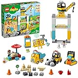 LEGO 10933 DUPLO Town Große Baustelle mit Licht und Ton