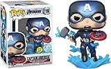 Funko POP! Marvel Avengers Endgame Captain America with Broken Shield...