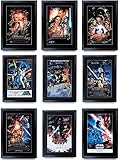 HWC Trading A3 FR Star Wars komplette Saga Movie Poster Sammlung Cast...