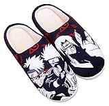 WANHONGYUE Naruto Anime Hausschuhe Damen Herren Plüsch Pantoffeln...