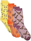Pokémon Pikachu Glumanda Evoli Socken Unisex Socken multicolor EU...
