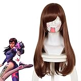 WHBHD Anime Coer Wig. Blizzard- Überwachter D.va. Song Hana...