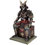 LOOYAR Mittelalterliche alte Samurai Untote Krieger Harz Statue...