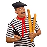 NET TOYS Baskenmütze Hut Franzose Franzosenhut Basken Mütze...