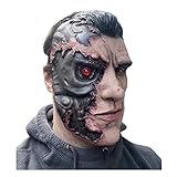 Terminator Latex Gesichtsmaske Arnold Schwarzenegger Movie Masken...