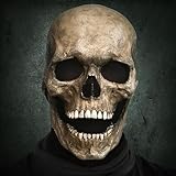 Bahan alamy Halloween Maske, Realistische Halloween Totenkopfmaske mit...