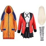 Kakegurui Yomozuki Runa Cosplay Kostüm Anime Japanische Schuluniform...