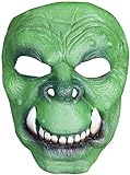 Ork Maske des Grauens aus Latex - Erwachsenen Horror Monster Troll...