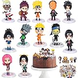 Naruto Figuren Cake Topper, Party Kuchen Dekoration Supplies, Ninja...