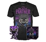 FUNKO Pop Black Panther Box Strand und Figur GLOW Exclusive Target NEU