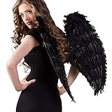 Boland - Engel Flügel für Faschingskostüme, circa 65 x 65 cm,...