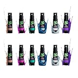 12er Set Color Haarspray je 40 ml 6 Farben Haarfarben Spray Farbspray...