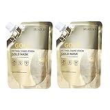 Huasurv Gold Maske, Retinol Schlangengift Peptid Goldmaske,...