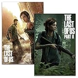 Close Up The Last of Us Part I & II Posterset (61 cm x 91,5 cm) 2er...
