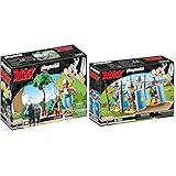 PLAYMOBIL Asterix 71160 Wildschweinjagd, Mit kippbarem Baum & Asterix...