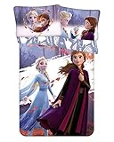 Disney Frozen 2 Baby Bettwäsche Eiskönigin Anne ELSA Kopfkissen...