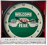 FRIENDS Wanduhr, Mehrfarbig, 40 x 40 cm