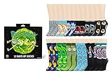 Rick and Morty Herren 12 Tage Socken Weihnachten Advent,...