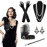 Alintor 20er Jahre Accessoires, 20er jahre kleid Accessoires Set,...