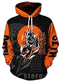 Dragon Ball Z Son Goku Hoodies Anime Dragonball Langarm Cosplay Tops...