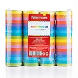 feiermeier Luftschlangen Regenbogen mit 4 Rollen a 4 Metern für...