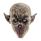 Qlan Halloween Horror Maske Latex Tierkopf Maske für Halloween Party...