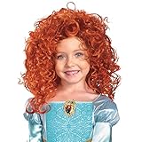 Disney Offizielles Merida Perücke Kinder Kostüm Zubehör, Kinder...