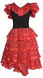 La Senorita Spanische Flamenco Kleid/Kostüm - für Mädchen/Kinder -...