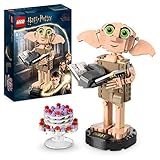 LEGO 76421 Harry Potter Dobby der Hauself Set, bewegliche ikonische...